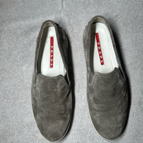 Prada suede sneakers - Picture 1 of 9